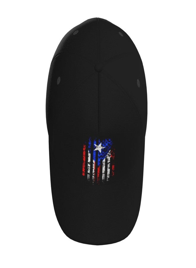 KKRMTUG Puerto Rico Flag Baseball Cap for Men Women, Fashion Adjustable Puerto Rico Hat Casual Trucker Hats Sun Visor Caps - Image 3